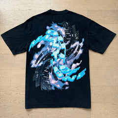 Godspeed T Shirts statue of Liberty 100% pure cotton 260g fabric