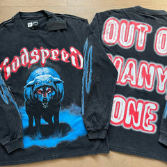 Godspeed Long sleeve Shirts 100% pure cotton 260g fabric