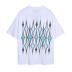 Amiri T Shirts diamond pattern