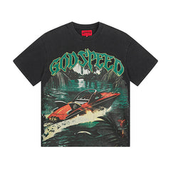 Godspeed T Shirts 260g pure cotton fabric