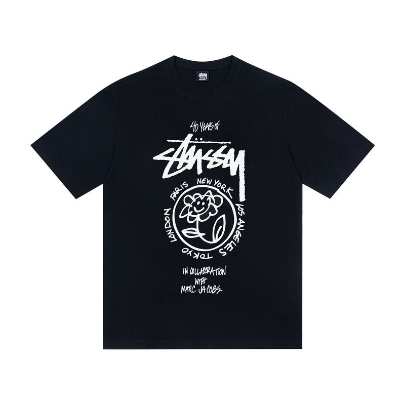 Stussy T shirts High-quality 260g pure cotton double yarn fabric