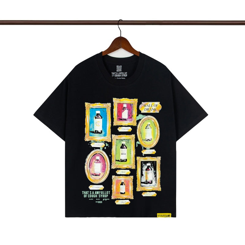 COUGH SYRUP T shirts High-quality pure cotton streetwear