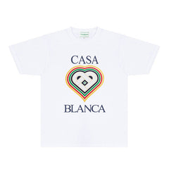 Casablanca T Shirts Street High-quality pure cotton