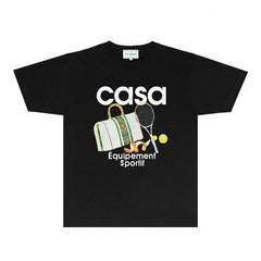 Casablanca T Shirts Street High-quality pure cotton