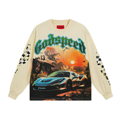 Godspeed Long Sleeved Shirt 260g pure cotton fabric