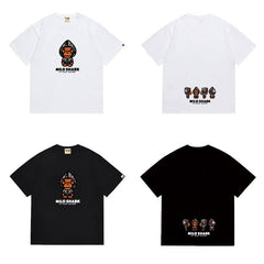 Bathing ape Bape T Shirts High-quality 100% cotton streetwear