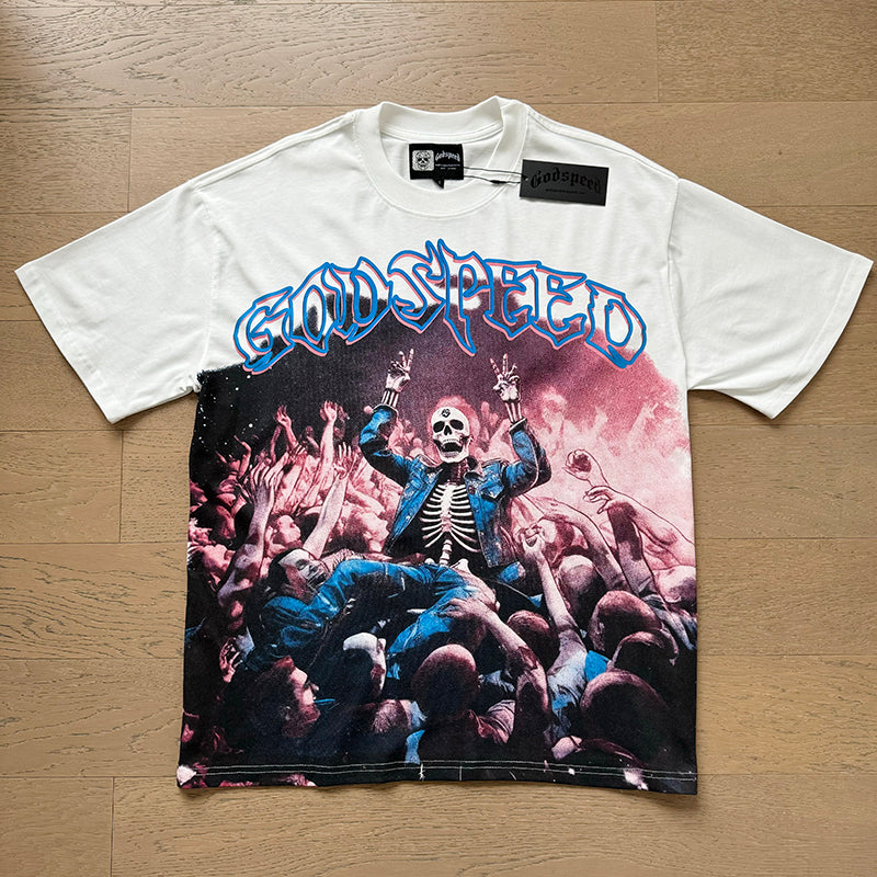 Godspeed T Shirts 260g pure cotton fabric
