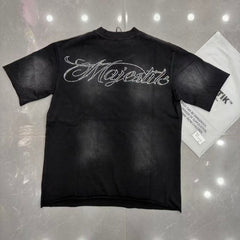 MAJESTIK T Shirts Loose fit 100% cotton