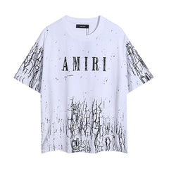 Amiri T Shirts Specks of starlight scattered like splashed ink.