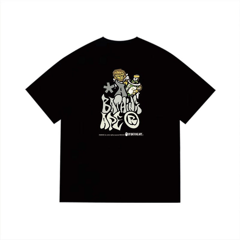 Bathing ape Bape T Shirts High-quality 100% cotton streetwear