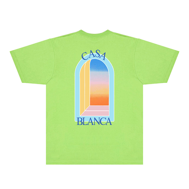 Casablanca T Shirts Street High-quality pure cotton