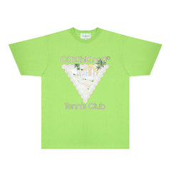 Casablanca T Shirts Street High-quality pure cotton