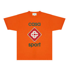 Casablanca T Shirts Street High-quality pure cotton