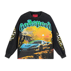 Godspeed Long Sleeved Shirt 260g pure cotton fabric