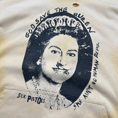 Unisex Vintage Hoodie [Fading Sunset Yellow] PalyHollywood SS25 Save the Queen Limited Edition