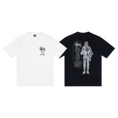 Stussy T shirts High-quality 260g pure cotton double yarn fabric