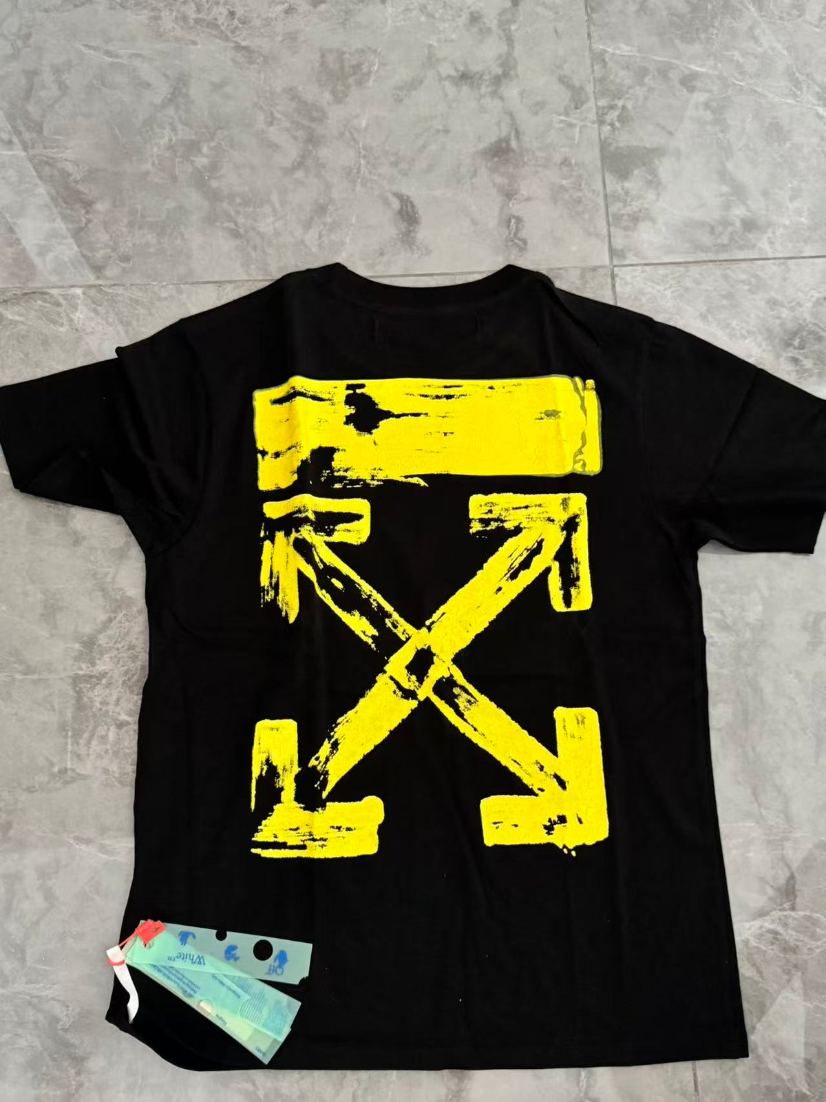 off OW white T Shirts Clearance sale at rock-bottom price Size M, Chest 108cm, Length 73cm