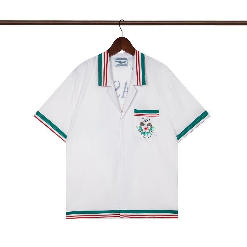 Casablanca Beach Shirt & Shorts Set Casual Summer Vacation/Travel Wear (Sold Separately)