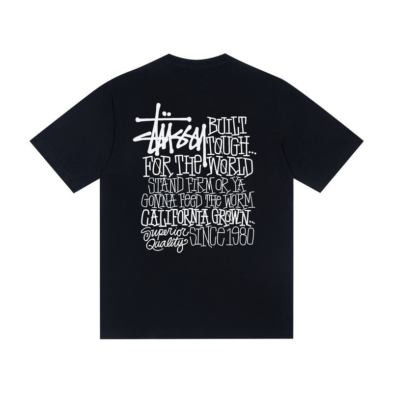 Stussy T shirts High-quality 260g pure cotton double yarn fabric