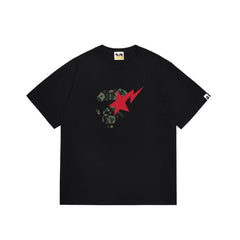 Bathing ape Bape T Shirts High-quality 100% cotton streetwear