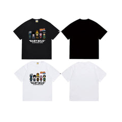 Bathing ape Bape T Shirts High-quality 100% cotton streetwear