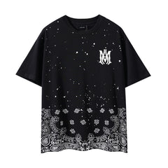 Amiri T Shirts Specks of starlight scattered like splashed ink.