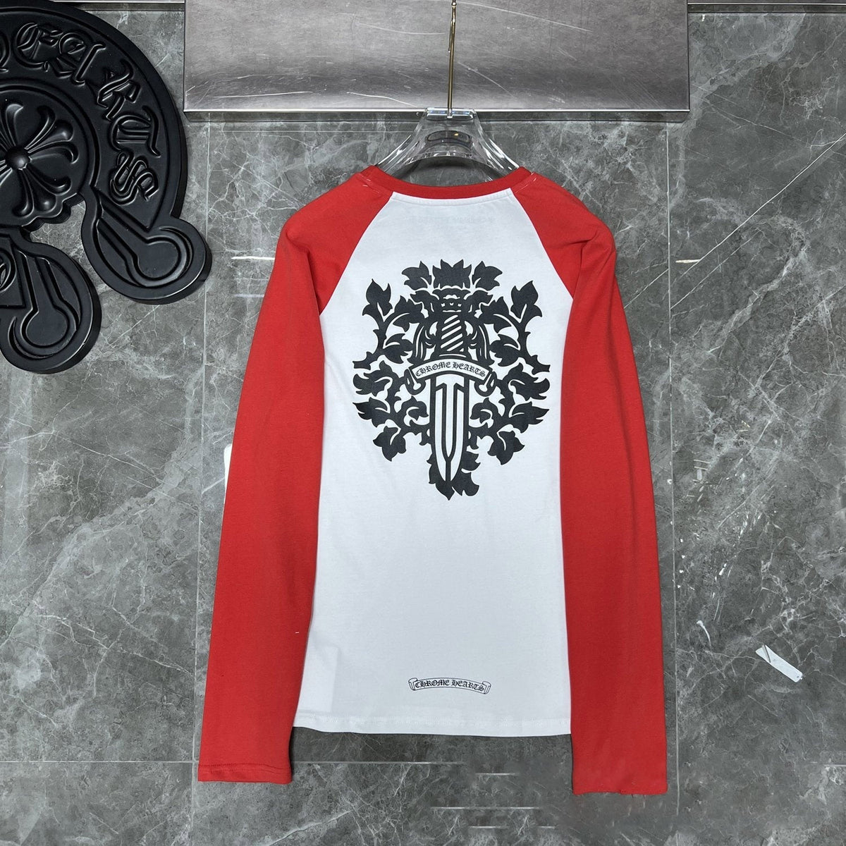 CHH  Heart Long Sleeve Shirt Unisex Fashion Loose Long Sleeve Shirt