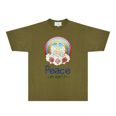 Casablanca T Shirts Street High-quality pure cotton