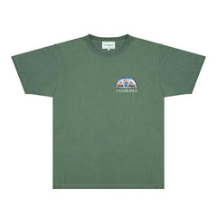 Casablanca T Shirts Street High-quality pure cotton