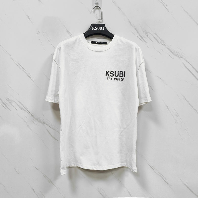 KSUBI T SHIRTS High-quality 260g 32-count double-yarn pure cotton streetwear—suitable for all seasons.