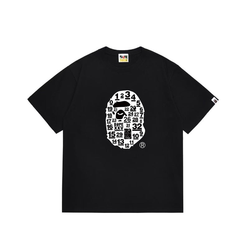 Bathing ape Bape T Shirts High-quality 100% cotton streetwear