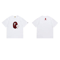 Bathing ape Bape T Shirts High-quality 100% cotton streetwear