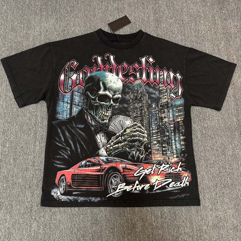 Godspeed T Shirts 100% pure cotton 260g fabric Streetwear fashion