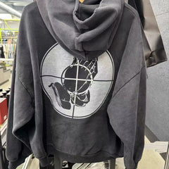 Saint Michael hoodie with printed design - fashionable