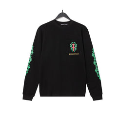 CHH  Heart Long Sleeve Shirt Unisex Fashion Loose Long Sleeve Shirt