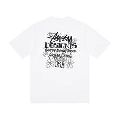 Stussy T shirts High-quality 260g pure cotton double yarn fabric