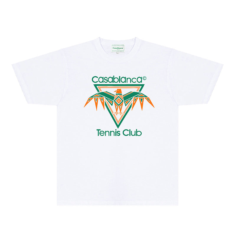 Casablanca T Shirts Street High-quality pure cotton