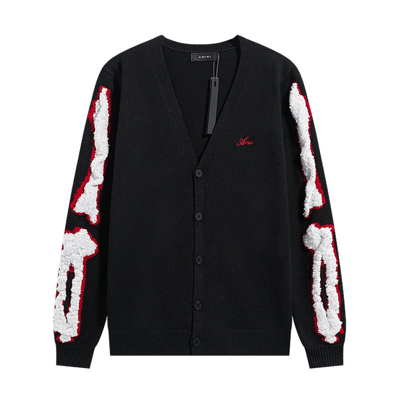 Amiri sweater V-neck with buttons