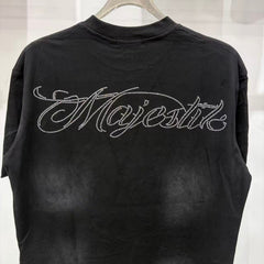 MAJESTIK T Shirts Loose fit 100% cotton