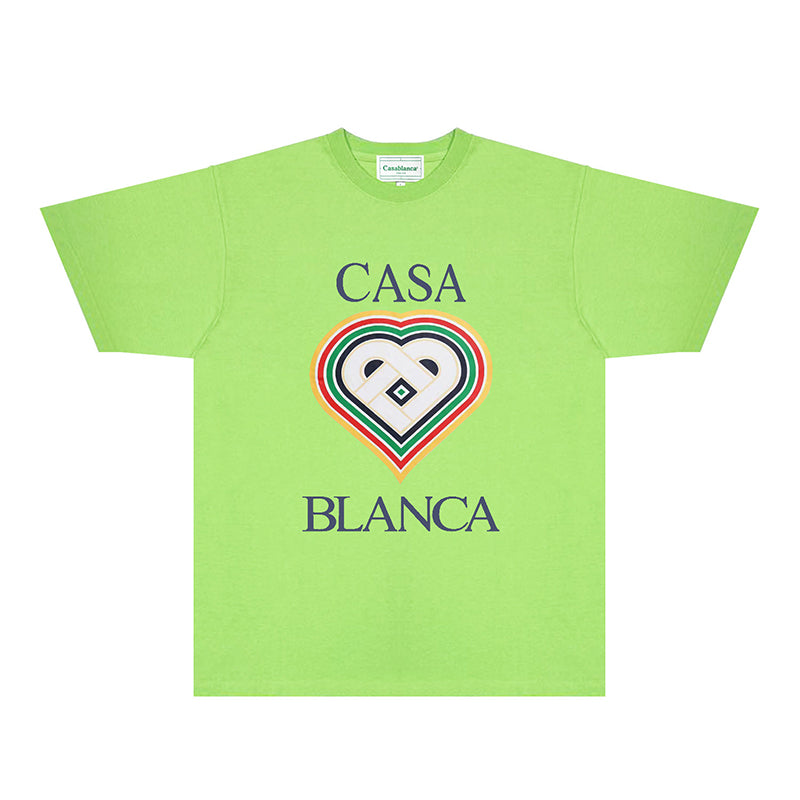 Casablanca T Shirts Street High-quality pure cotton