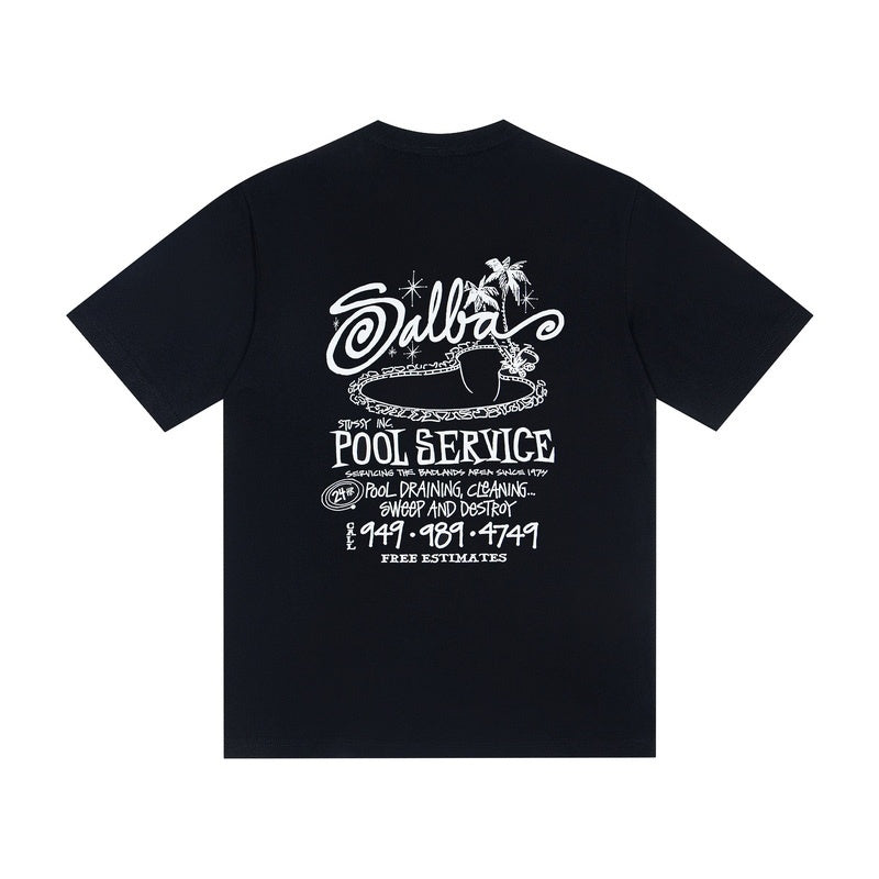 Stussy T shirts High-quality 260g pure cotton double yarn fabric