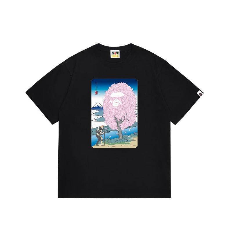 Bathing ape Bape T Shirts High-quality 100% cotton streetwear