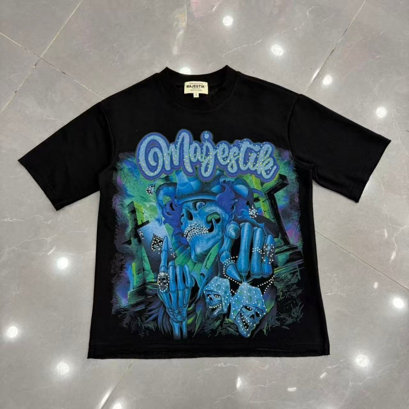 MAJESTIK T Shirts Loose fit 100% cotton