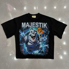 MAJESTIK T Shirts Loose fit 100% cotton