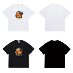 Bathing ape Bape T Shirts High-quality 100% cotton streetwear