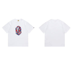 Bathing ape Bape T Shirts High-quality 100% cotton streetwear