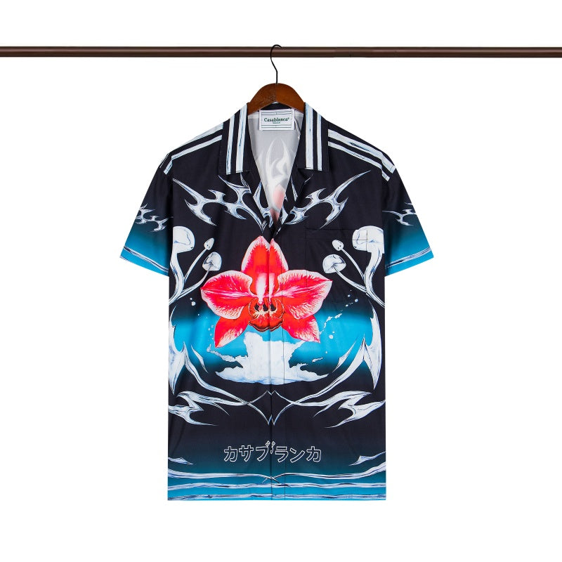 Casablanca Beach Shirt & Shorts Set Casual Summer Vacation/Travel Wear (Sold Separately)