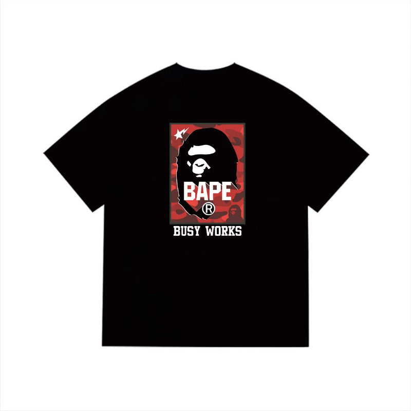 Bathing ape Bape T Shirts High-quality 100% cotton streetwear