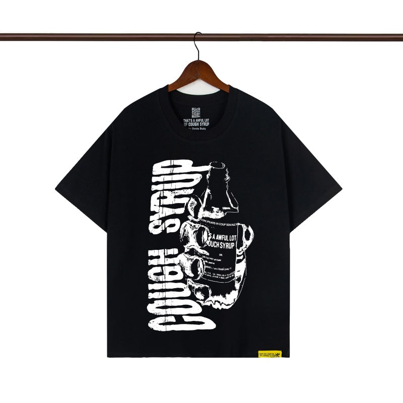 COUGH SYRUP T shirts High-quality pure cotton streetwear Mona Lisa