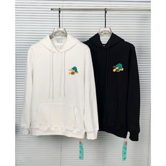 Off White hoodie painted arrow pattern hooded